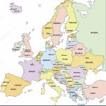 Download Europe Map Cities And Countries Major Tourist Attractions With Free Printable Map Of Europe With Countries And Capitals