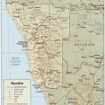 Download Free Namibia Maps Pertaining To Printable Road Map Of Namibia