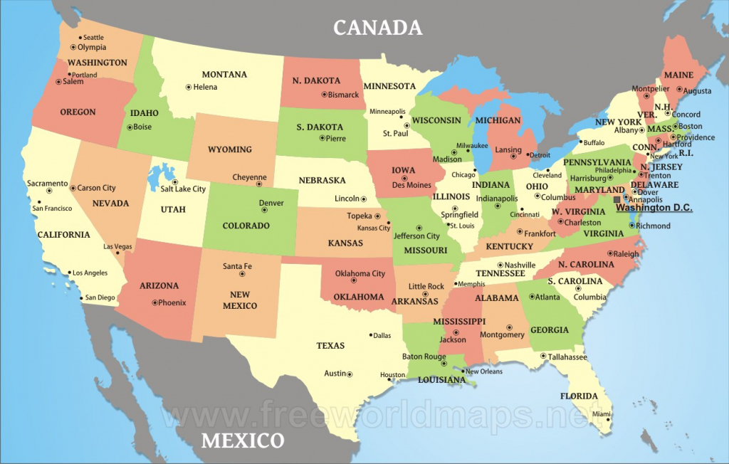 Download Free Us Maps in Free Printable Us Maps State And City