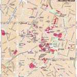Download Map Of Brussels City Major Tourist Attractions Maps At With Regard To Printable Map Of Brussels