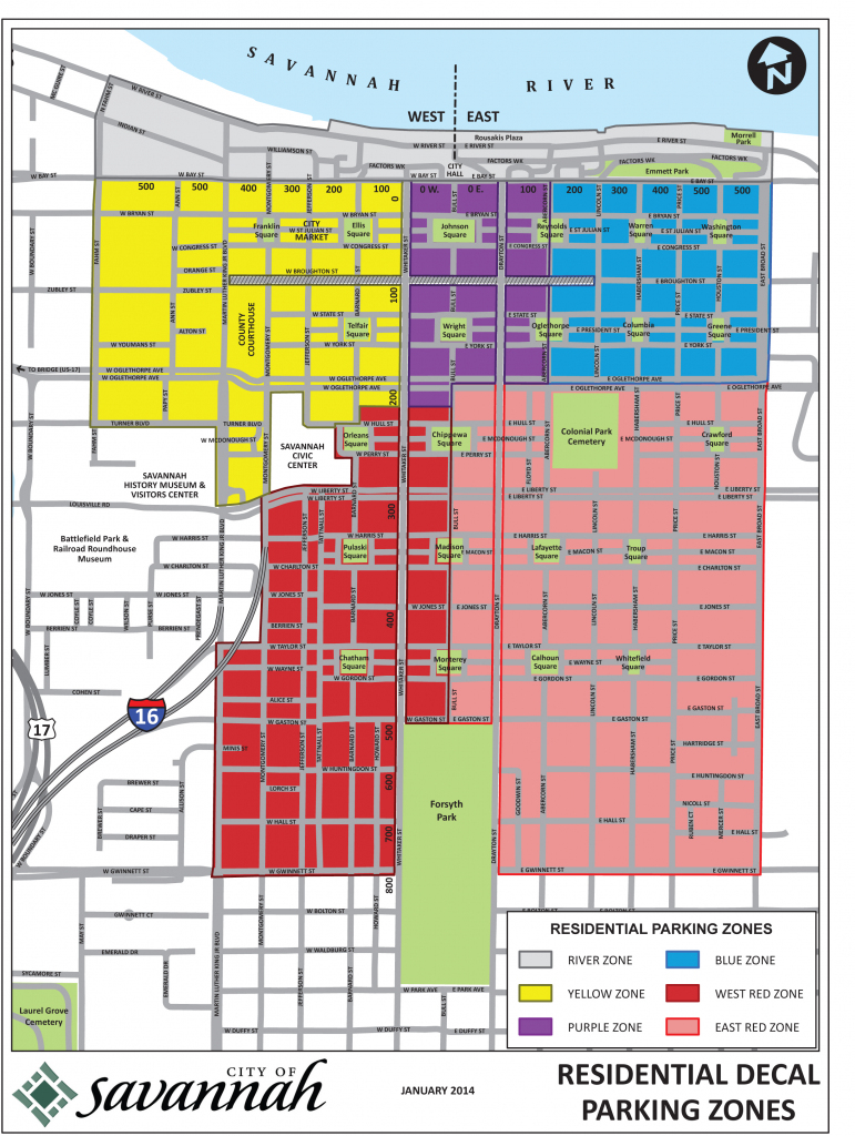 Downtown Neighborhood Association Of Savannah Ga Inc - New intended for Printable Map Of Savannah