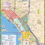 Downtown Seattle Street Map   Map Of Downtown Seattle Streets Within Printable Map Of Downtown Seattle