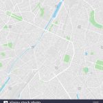 Downtown Vector Map Of Brussels, Belgium. This Printable Map Of In Printable Map Of Belgium