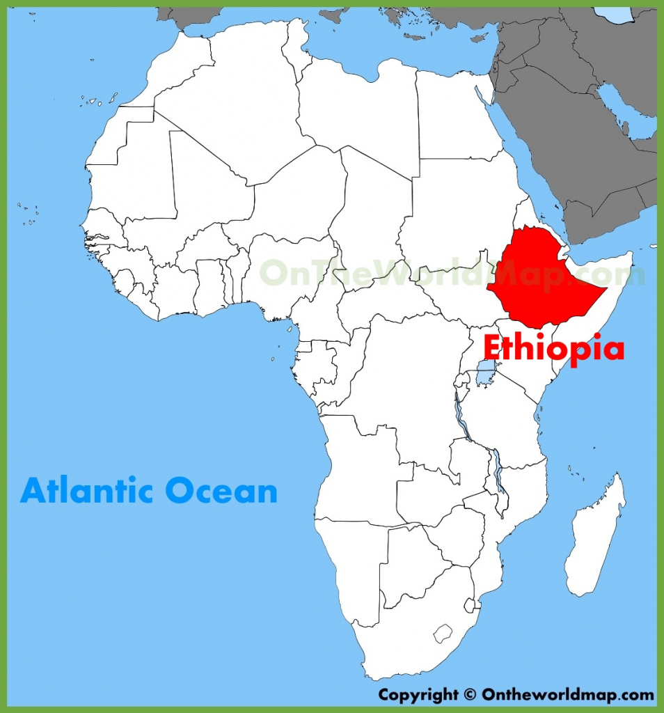 Ethiopia Maps | Maps Of Ethiopia throughout Printable Map Of Ethiopia
