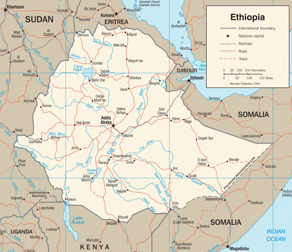 Ethiopia Maps | Maps Of Ethiopia within Printable Map Of Ethiopia