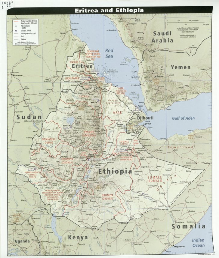 Ethiopia Maps - Perry-Castañeda Map Collection - Ut Library Online with ...