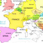 Europe Countries On Printable Map Of With World Maps Within 9 for Printable Map Of Western Europe