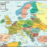 Europe Map And Satellite Image With Regard To Printable Map Of Europe
