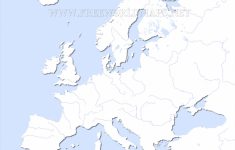Printable Political Map Of Europe