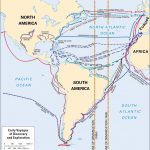 European Exploration   The Age Of Discovery | Britannica In Printable Map Of Christopher Columbus Voyages