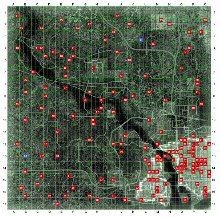 Fallout 3 Map for Fallout 3 Printable Map | Printable Maps