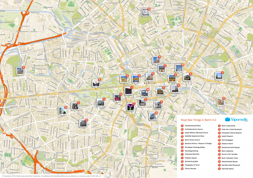 File:berlin Printable Tourist Attractions Map - Wikimedia Commons throughout Berlin Tourist Map Printable