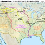 File:karte Lewis Und Clark Expedition   Wikimedia Commons Pertaining To Lewis And Clark Expedition Map Printable