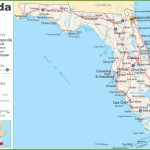 Florida State Map With Major Cities And Travel Information   New With Regard To Florida State Map Printable