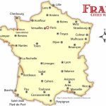 France Cities Map And Travel Guide Pertaining To Printable Map Of France With Cities