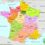 France Maps | Maps Of France Within Printable Map Of France Regions