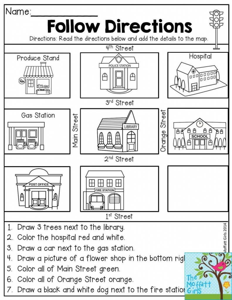 Free Map Skills Worksheets Math Worksheets Free Printable Following throughout Printable Map Skills Worksheets