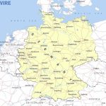 Free Maps Of Germany – Mapswire Pertaining To Printable Map Of Germany