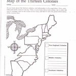 Free Printable 13 Colonies Map … | Activities | Socia… In Printable Map Of The 13 Colonies With Names