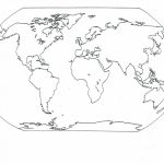 Free Printable Map Of Continents And Oceans | Free Printables Within Printable Map Of Oceans And Continents