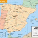 Free Printable Map Of Spain   Printable Map Of Spain With Cities Within Printable Map Of Spain