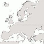 Free Printable Maps Of Europe Intended For Printable Blank Physical Map Of Europe