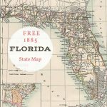 Free Printable Old Map Of Florida From 1885. #map #usa | Maps And With Regard To Free Printable Map Of Florida