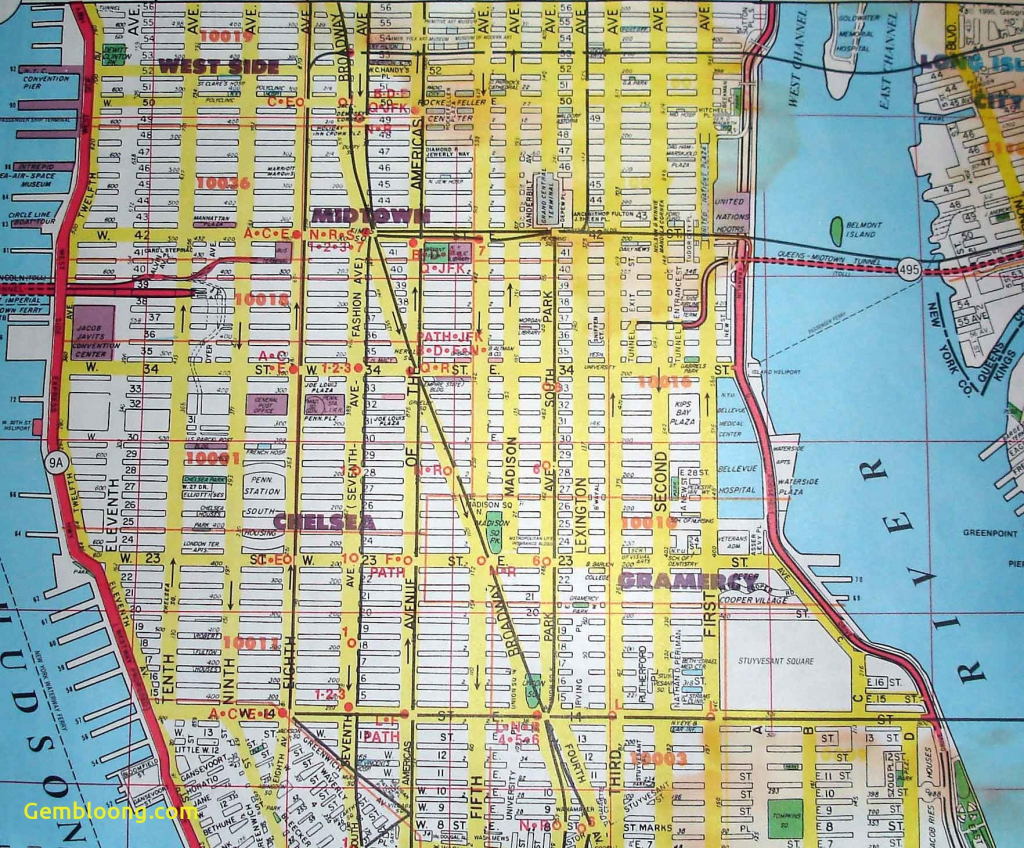 Free Printable Street Map Manhattan Unique Of New Fancy York Subway for Printable Map Of Manhattan Pdf