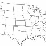 Free Printable Us Map Blank Blank Us Map States New United States For Printable Usa Map Blank