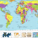 Free Printable World Map | D1Softball In Free Printable World Map Images