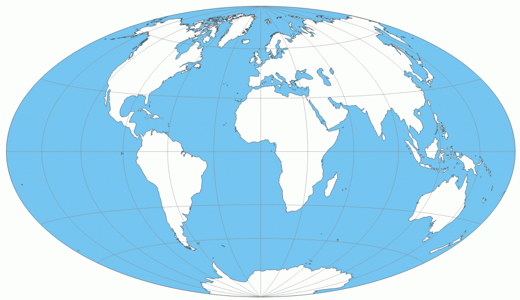Free Printable World Maps within Small World Map Printable