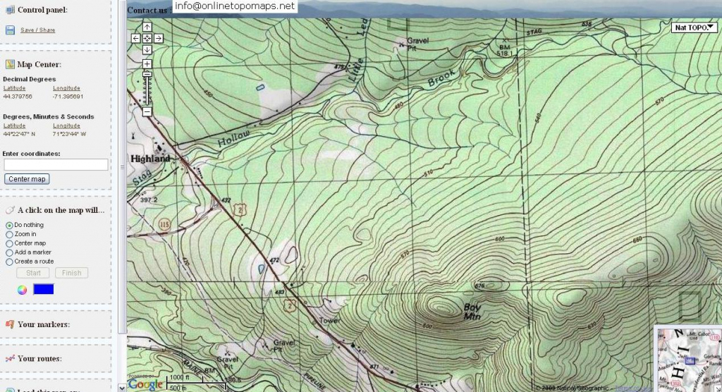 Free Printable Topo Maps Printable Free Templates Download