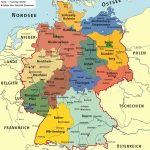 Germany Maps | Maps Of Germany Inside Free Printable Map Of Germany