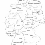 Germany Printable, Blank Maps, Outline Maps • Royalty Free Within Free Printable Map Of Germany
