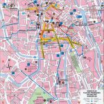 Ghent Walking Tour Map   Ghent Belgium • Mappery | Our European In Bruges Tourist Map Printable