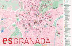 Printable Street Map Of Granada Spain