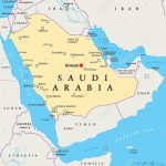 Graphi Ogre Saudi Arabia Political Wall Map Printable Map Of Saudi Regarding Printable Map Of Saudi Arabia