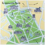 Greenwich Park Map | Print Club London For Printable Red Deer Map