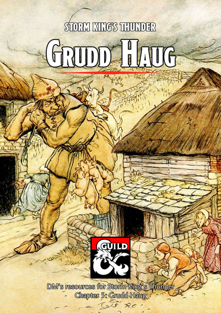 Grudd Haug - A Storm King&amp;#039;s Thunder Dm&amp;#039;s Resource - Dungeon Masters throughout Storm King&amp;#039;s Thunder Printable Maps