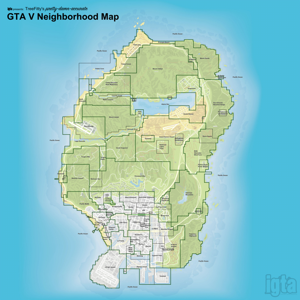 Gta 5 Map with regard to Gta 5 Printable Map