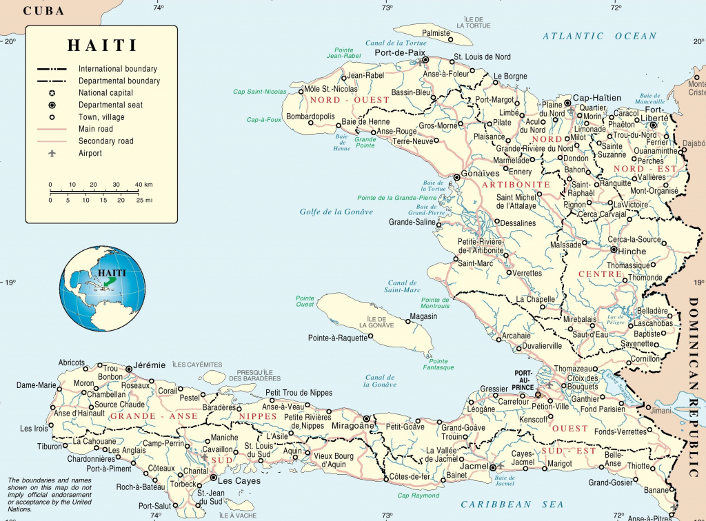 Haiti Maps | Maps Of Haiti throughout Printable Map Of Haiti