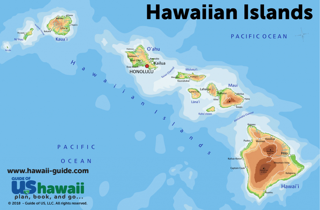 Hawaii Travel Maps regarding Printable Map Of Hawaii
