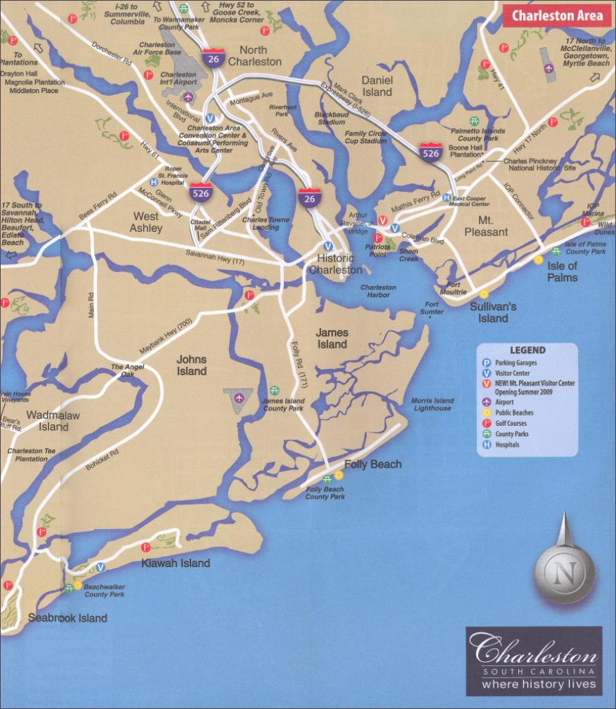 Helpful Charleston Sc Maps 2019 regarding Printable Map Of Charleston Sc Historic District
