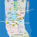 High Resolution Map Of Manhattan For Print Or Download | Usa Travel With Printable Map Of Manhattan Pdf