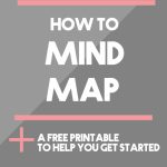 How To Mind Map (Plus A Free Printable!) | Journaling | Mindfulness With Free Printable Mind Maps