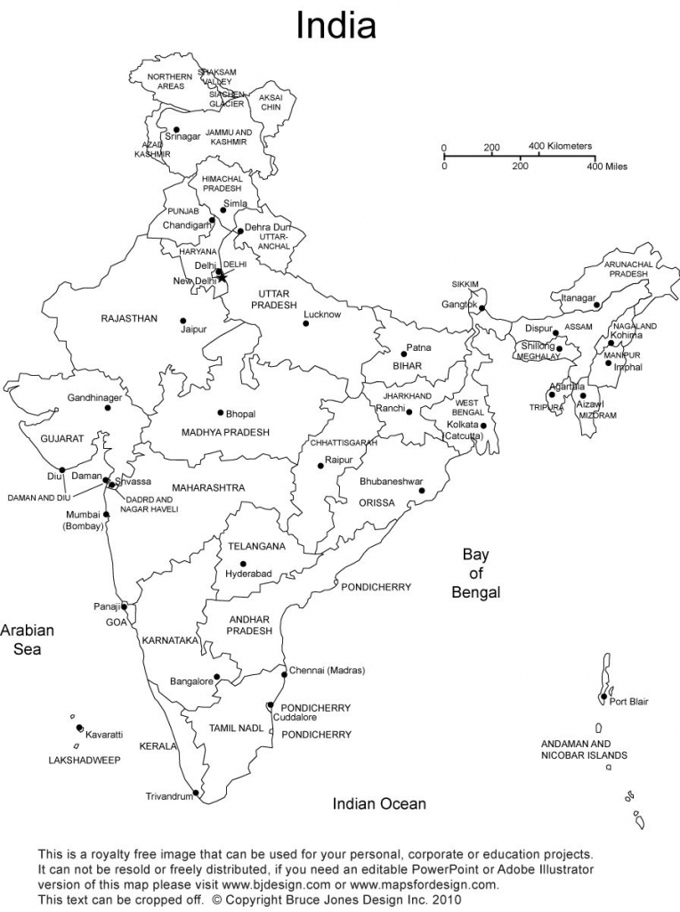 India Blank, Printable Map, Royalty Free, Clip Art | Country | India pertaining to Printable Map Of India