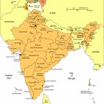India Printable, Blank Maps, Outline Maps • Royalty Free Regarding Printable Map Of India