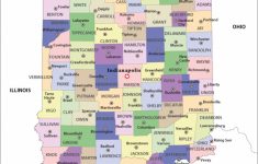 Indiana County Map | Indiana Counties in Indiana County Map Printable