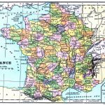 Instant Art Printable   Map Of France   The Graphics Fairy Pertaining To Printable Map Of France