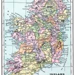 Instant Art Printable   Map Of Ireland   The Graphics Fairy With Regard To Printable Map Of Ireland